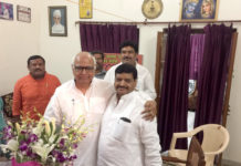 शिवपाल सिंह यादव ने विधान सभा अध्यक्ष हृदय नारायण दीक्षित से की भेंट