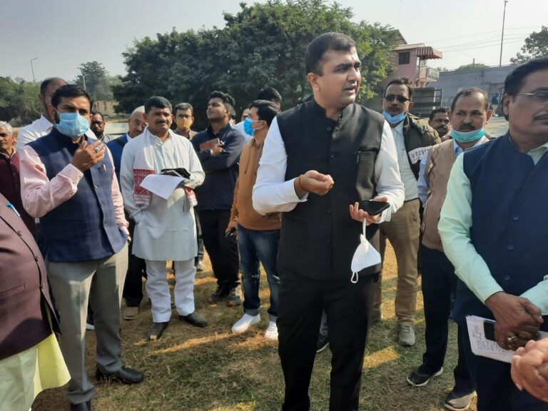 प्रशासनिक अधिकारियों ने सहकार भारती के राष्ट्रीय अधिवेशन की व्यवस्थाओं का निरीक्षण कर आवश्यक दिशा निर्देश दिए