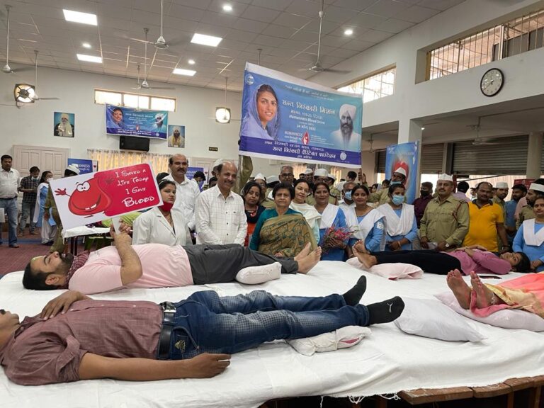 संत निरंकारी मिशन का Blood Donation Camp : ख़ून नालियों में नहीं बल्कि नाड़ियों में बहना चाहिए