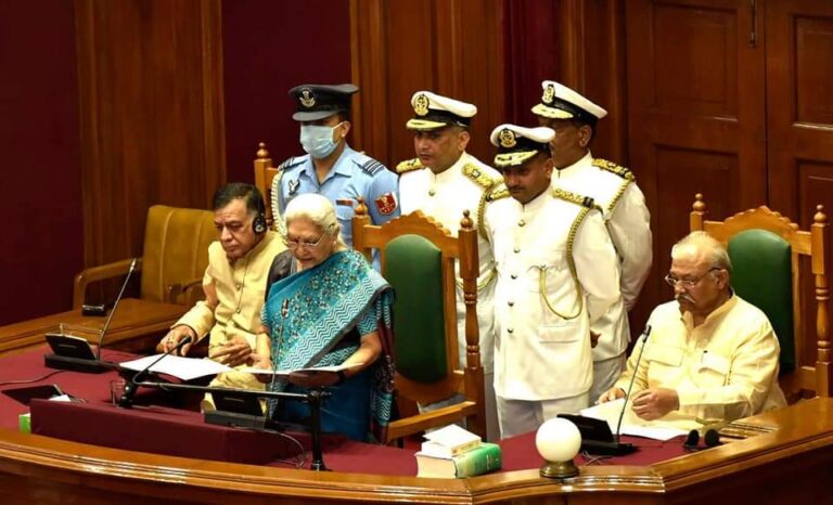 गवर्नर बोलीं, जनता ने सुशासन, राष्ट्रवाद और विकास पर विश्वास किया और पुनः मेरी सरकार को आशीर्वाद दिया
