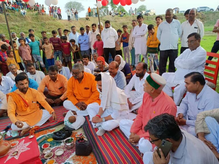 बहराइच जिले में अमृत सरोवर का शिलान्यास, जानिये क्या है अमृत सरोवर!