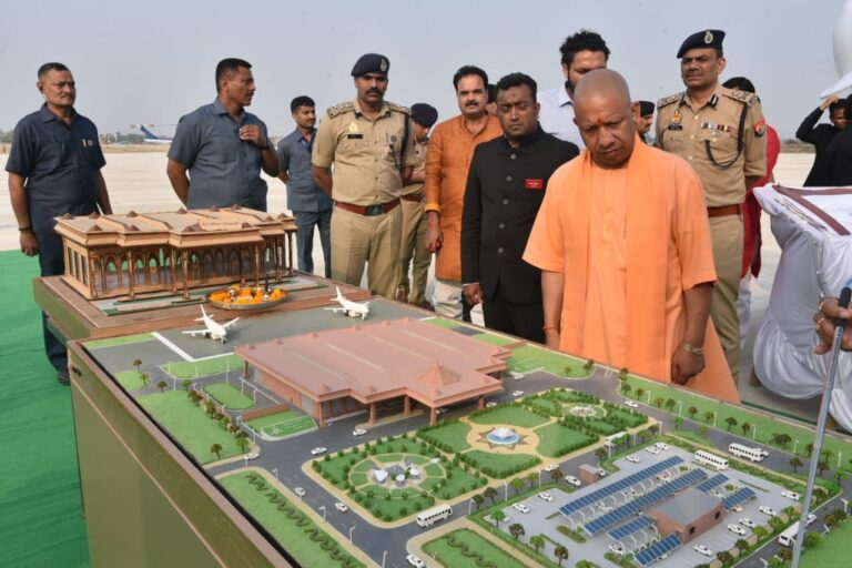 मुख्यमंत्री योगी का अयोध्या दौरा