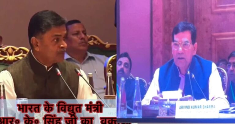 यूपी के बिजली मंत्री की भारत सरकार के बिजली मंत्री ने तारीफ की