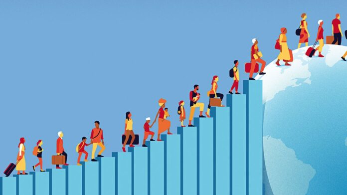 Demographic change symbolic photo