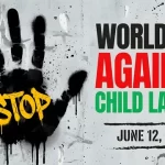 World Day Against Child Labour पर 140 Hot-spot होंगे मुक्त LOGO of World Day Against Child Labour