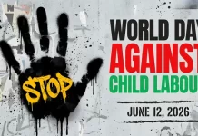 World Day Against Child Labour पर 140 Hot-spot होंगे मुक्त LOGO of World Day Against Child Labour