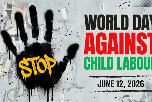 World Day Against Child Labour पर 140 Hot-spot होंगे मुक्त LOGO of World Day Against Child Labour
