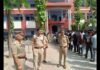 सिपाही भर्ती परीक्षा 2025 संपन्न, 24 फीसदी Candidates ने छोड़ी परीक्षा Police is Monitoring the sipahi bharti Parikshit 2025 outside the center