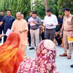 जनता दर्शन में CM Yogi Adityanath at Gorakhnath Temple, Gorakhpur
