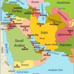 West Asia में खून खराबा बंद करा पायेगे President Trump? Map of West Asia