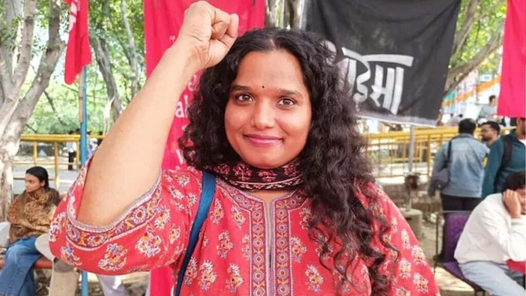 JNU Students Union President Aditi Mishra